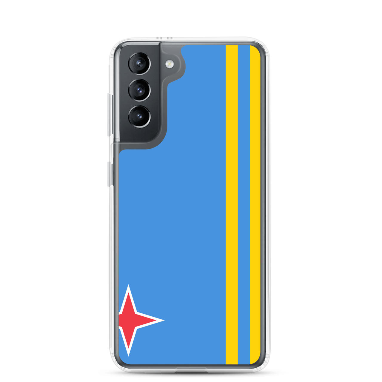 Aruba Flag Clear Case for Samsung®