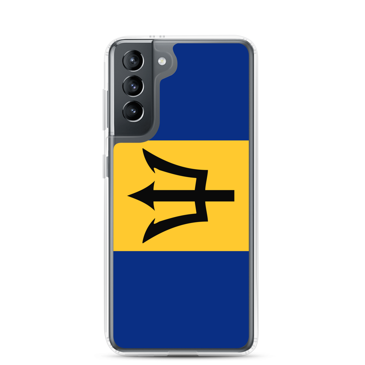 Barbados Flag Clear Case for Samsung®