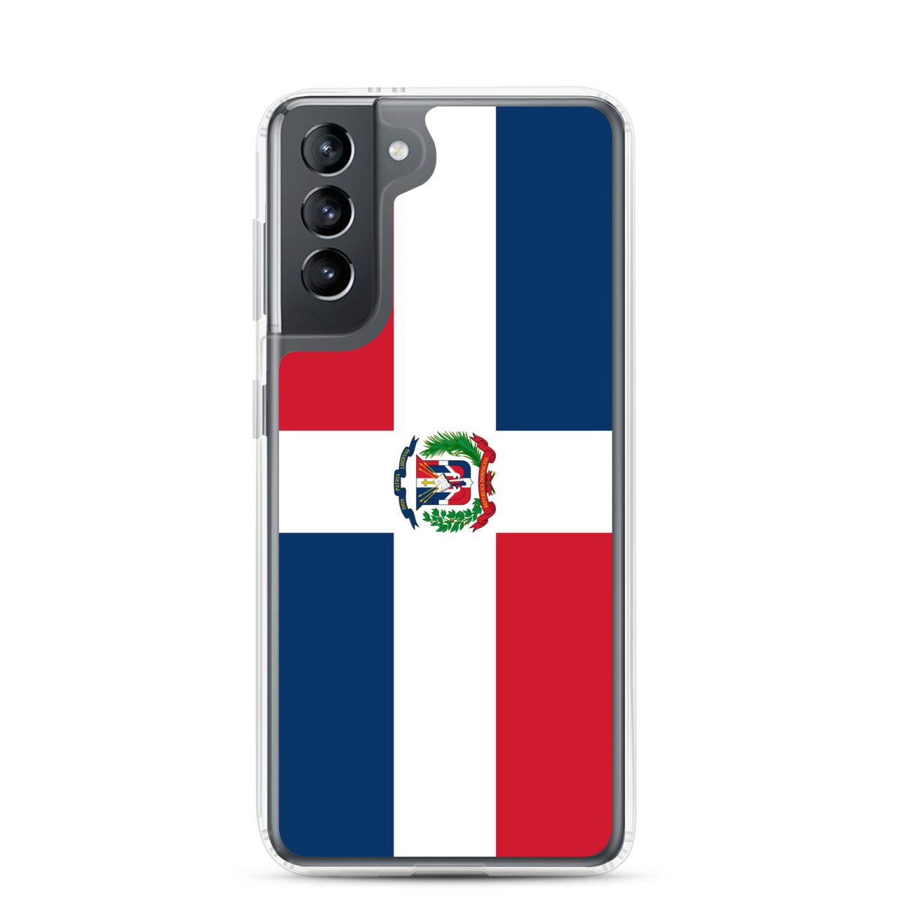 Dominican Republic Flag Clear Case for Samsung®