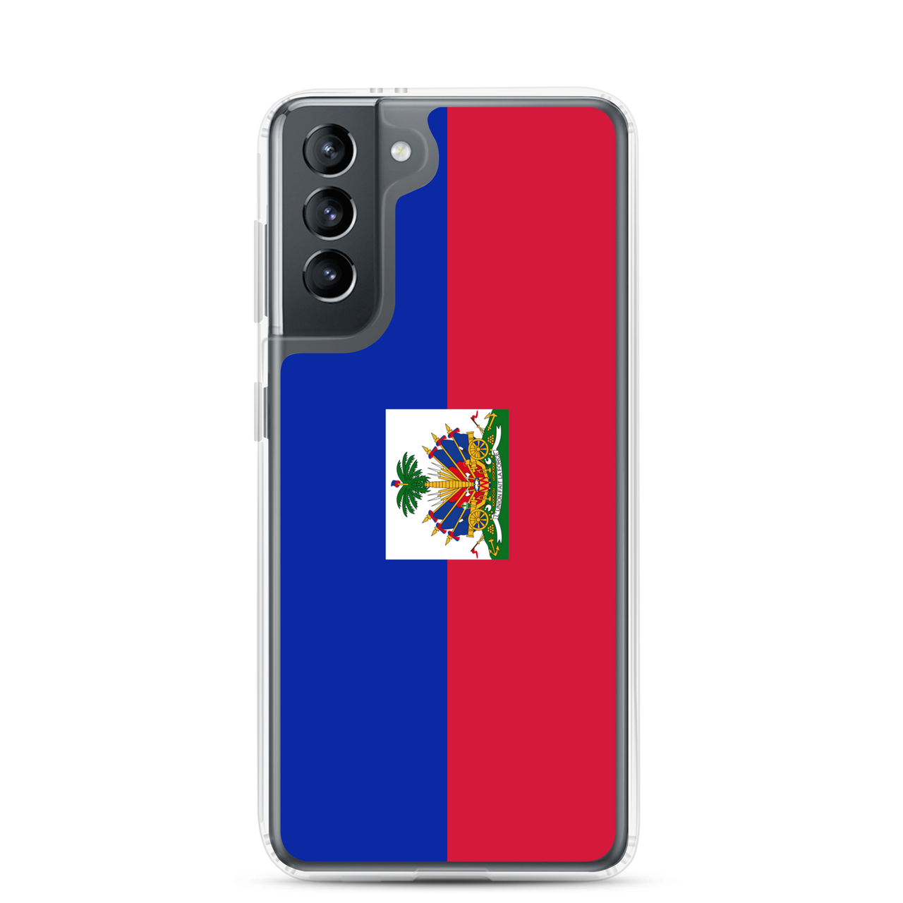 Haiti Flag Clear Case for Samsung®