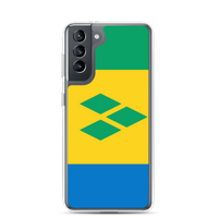 Thumbnail for St. Vincent and the Grenadines Flag Clear Case for Samsung®