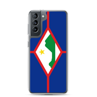 Thumbnail for Sint Eustatius Flag Clear Case for Samsung®