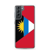 Thumbnail for Antigua and Barbuda Flag Clear Case for Samsung®