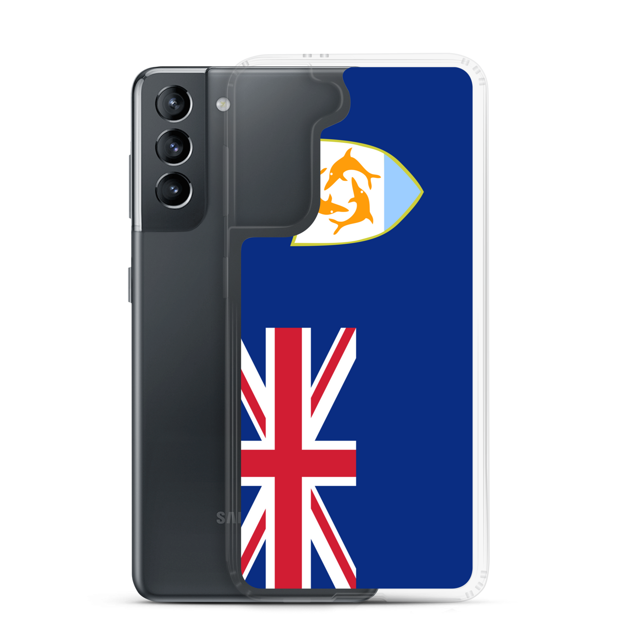 Anguilla Flag Clear Case for Samsung®