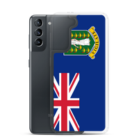 Thumbnail for British Virgin Islands Flag Clear Case for Samsung®