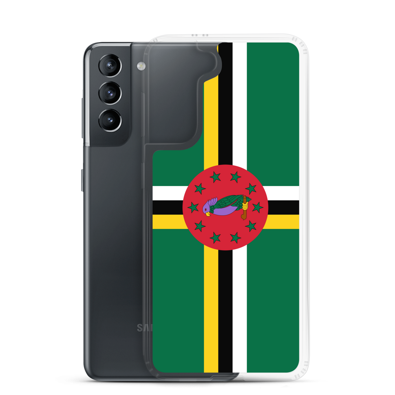 Dominica Flag Clear Case for Samsung®