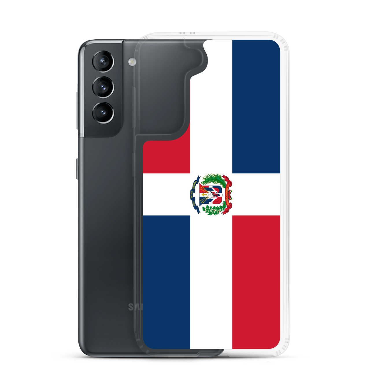 Dominican Republic Flag Clear Case for Samsung®