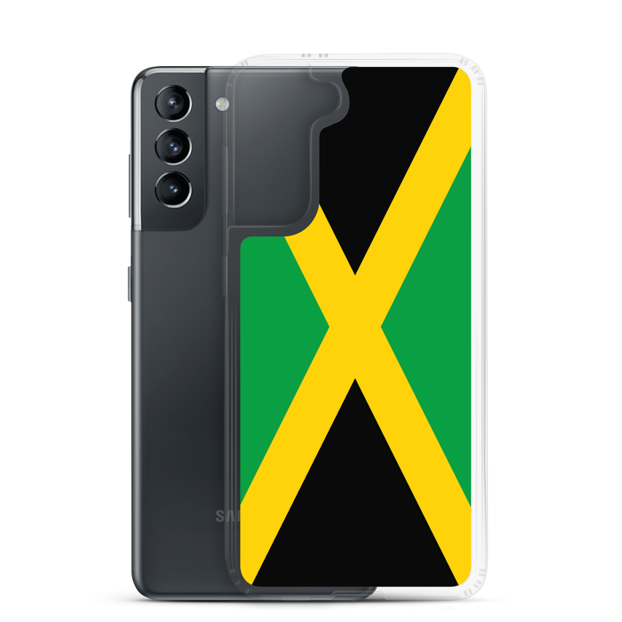 Jamaican Flag Clear Case for Samsung®