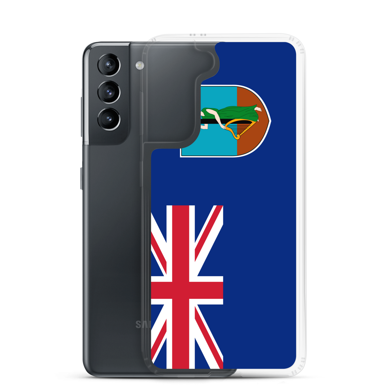 Montserrat Flag Clear Case for Samsung®