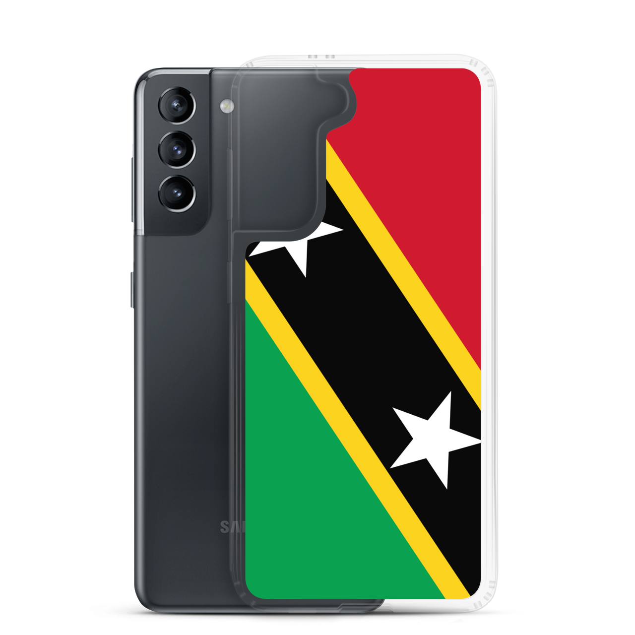 St. Kitts and Nevis Flag Clear Case for Samsung®