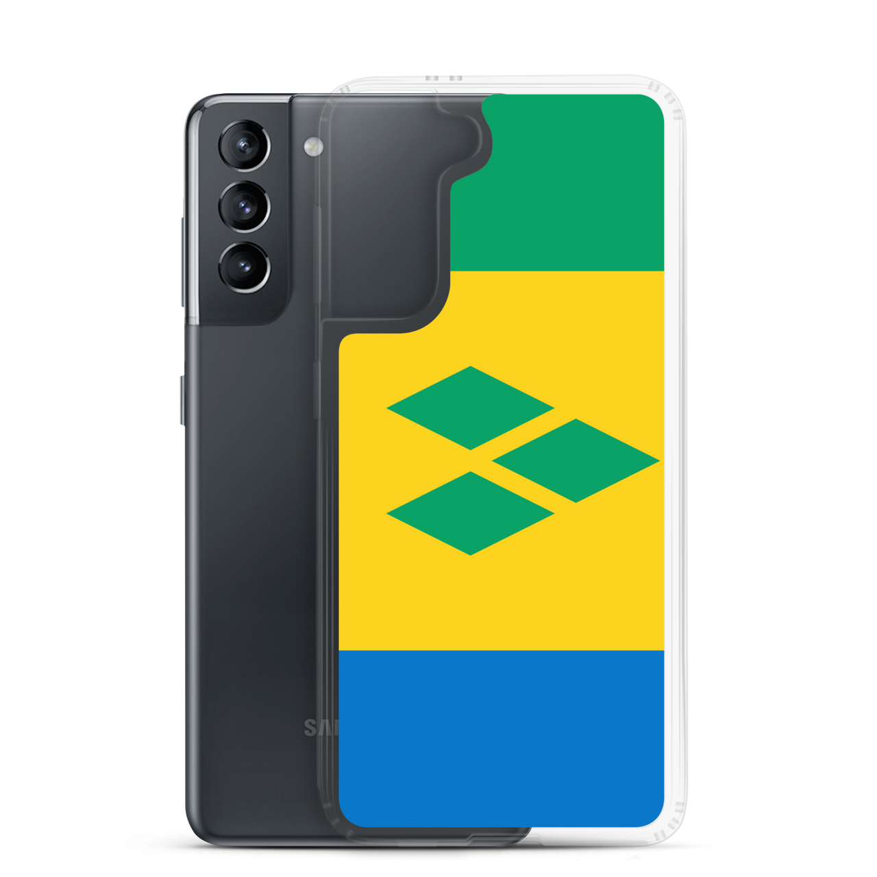 St. Vincent and the Grenadines Flag Clear Case for Samsung®