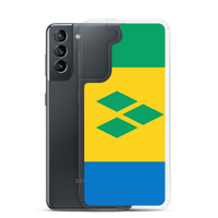 Thumbnail for St. Vincent and the Grenadines Flag Clear Case for Samsung®