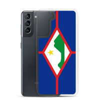 Thumbnail for Sint Eustatius Flag Clear Case for Samsung®