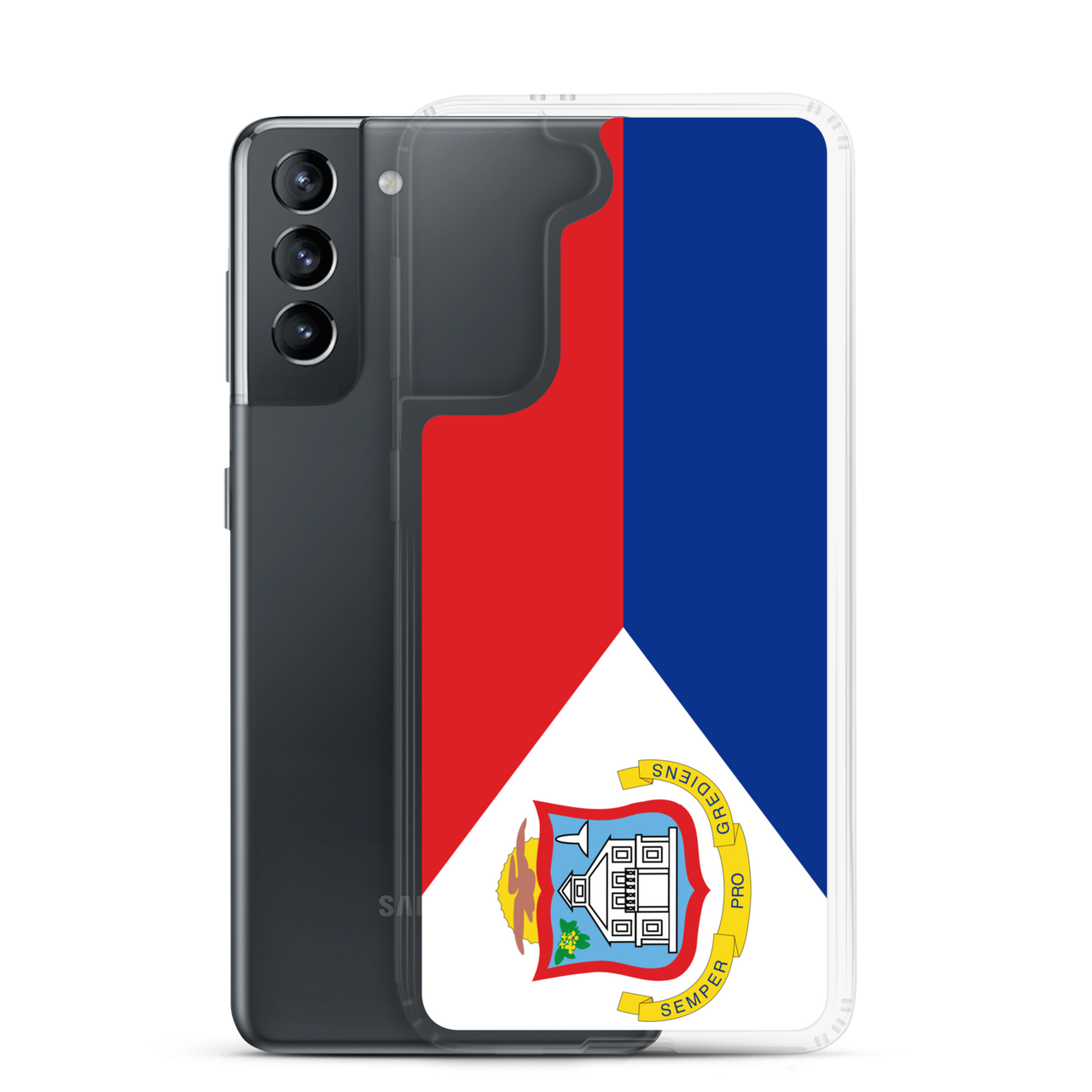 Sint Maarten Flag Clear Case for Samsung®