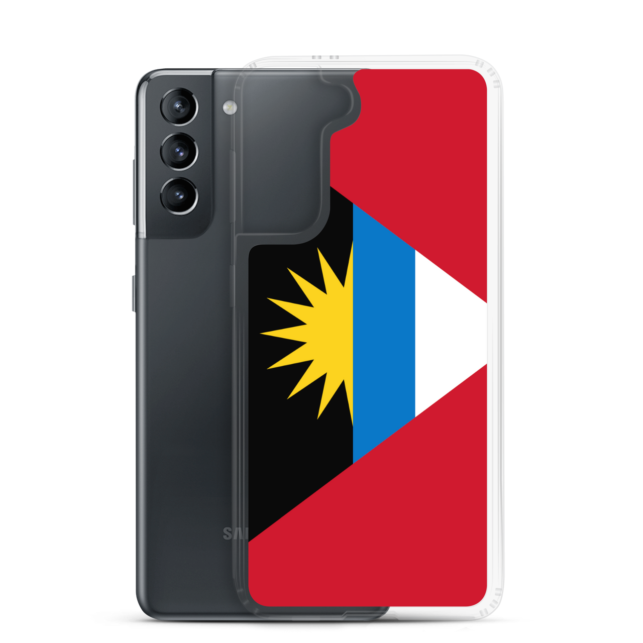 Antigua and Barbuda Flag Clear Case for Samsung®