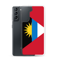 Thumbnail for Antigua and Barbuda Flag Clear Case for Samsung®