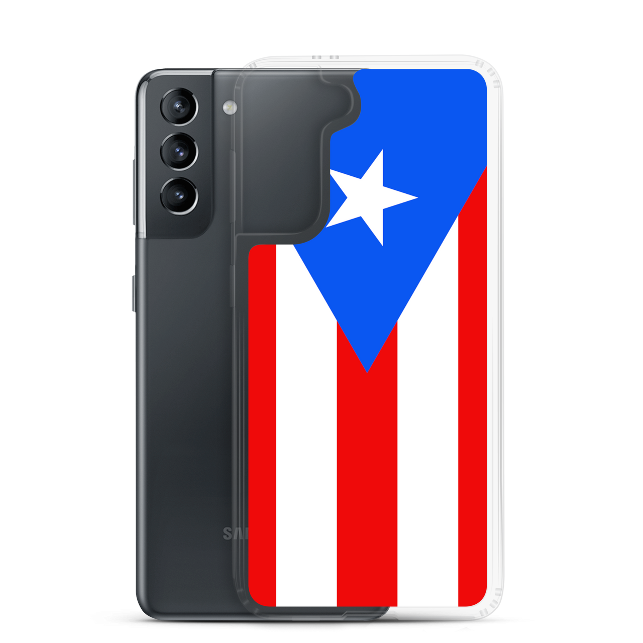 Puerto Rico Flag Clear Case for Samsung®