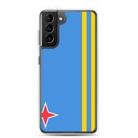 Thumbnail for Aruba Flag Clear Case for Samsung®