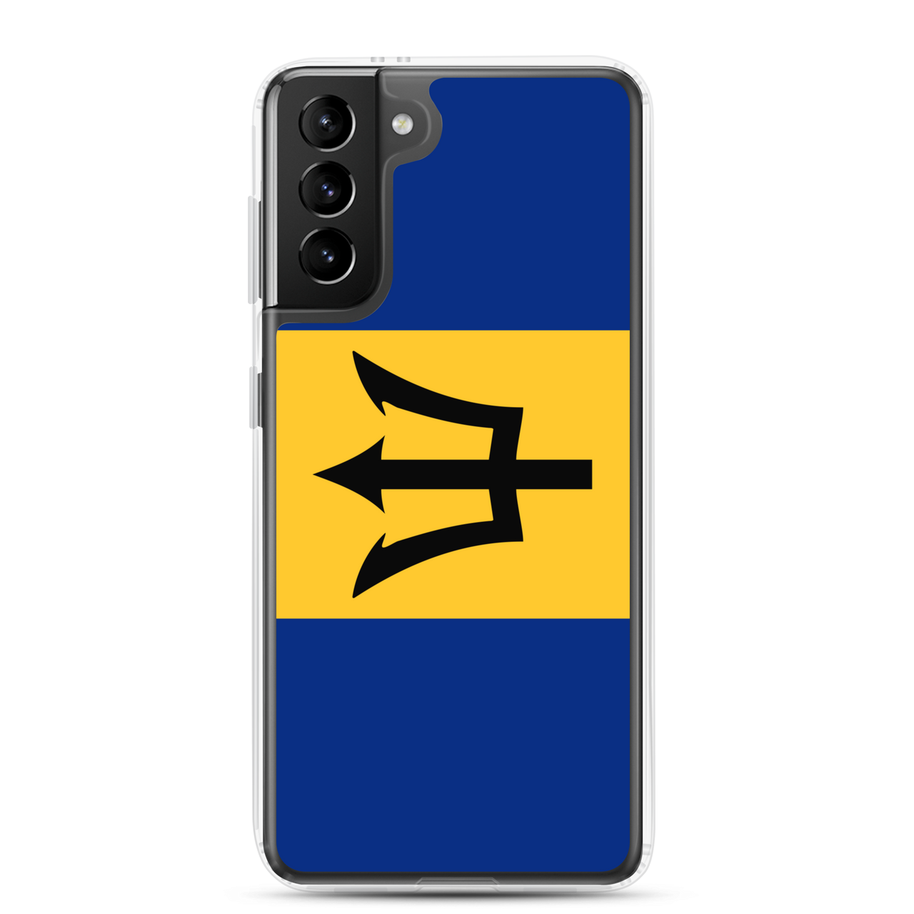 Barbados Flag Clear Case for Samsung®