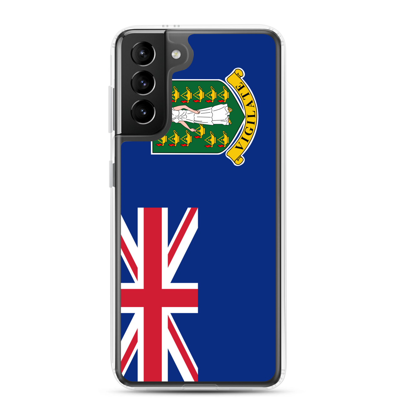 British Virgin Islands Flag Clear Case for Samsung®