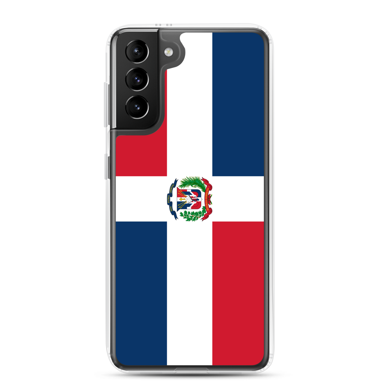 Dominican Republic Flag Clear Case for Samsung®