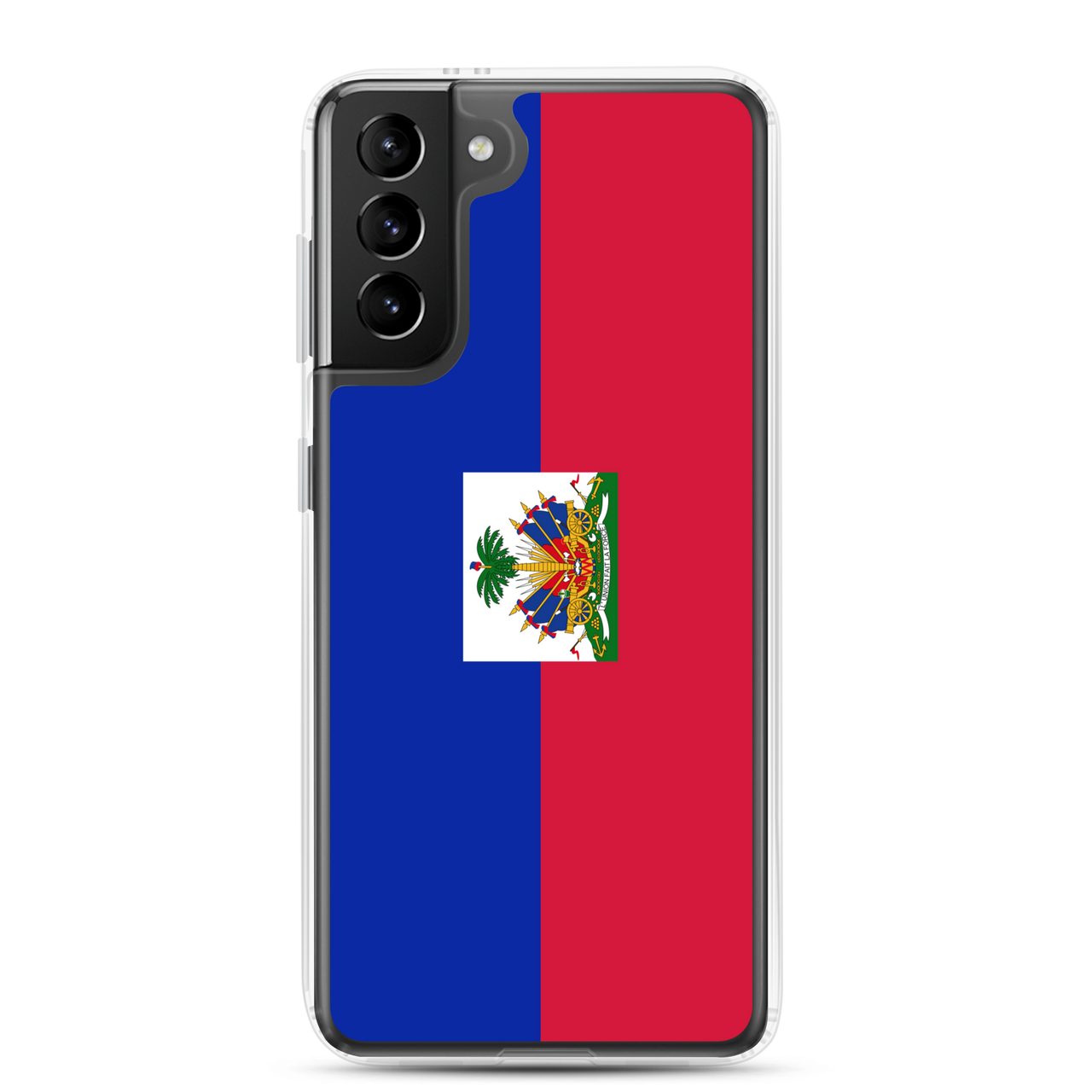 Haiti Flag Clear Case for Samsung®