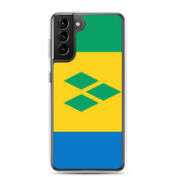 Thumbnail for St. Vincent and the Grenadines Flag Clear Case for Samsung®