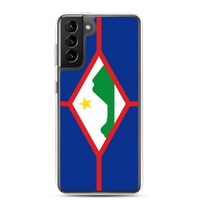 Thumbnail for Sint Eustatius Flag Clear Case for Samsung®