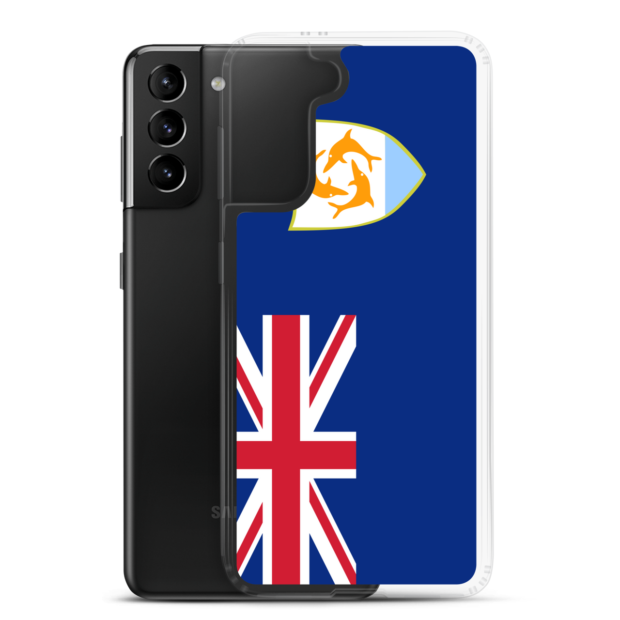 Anguilla Flag Clear Case for Samsung®