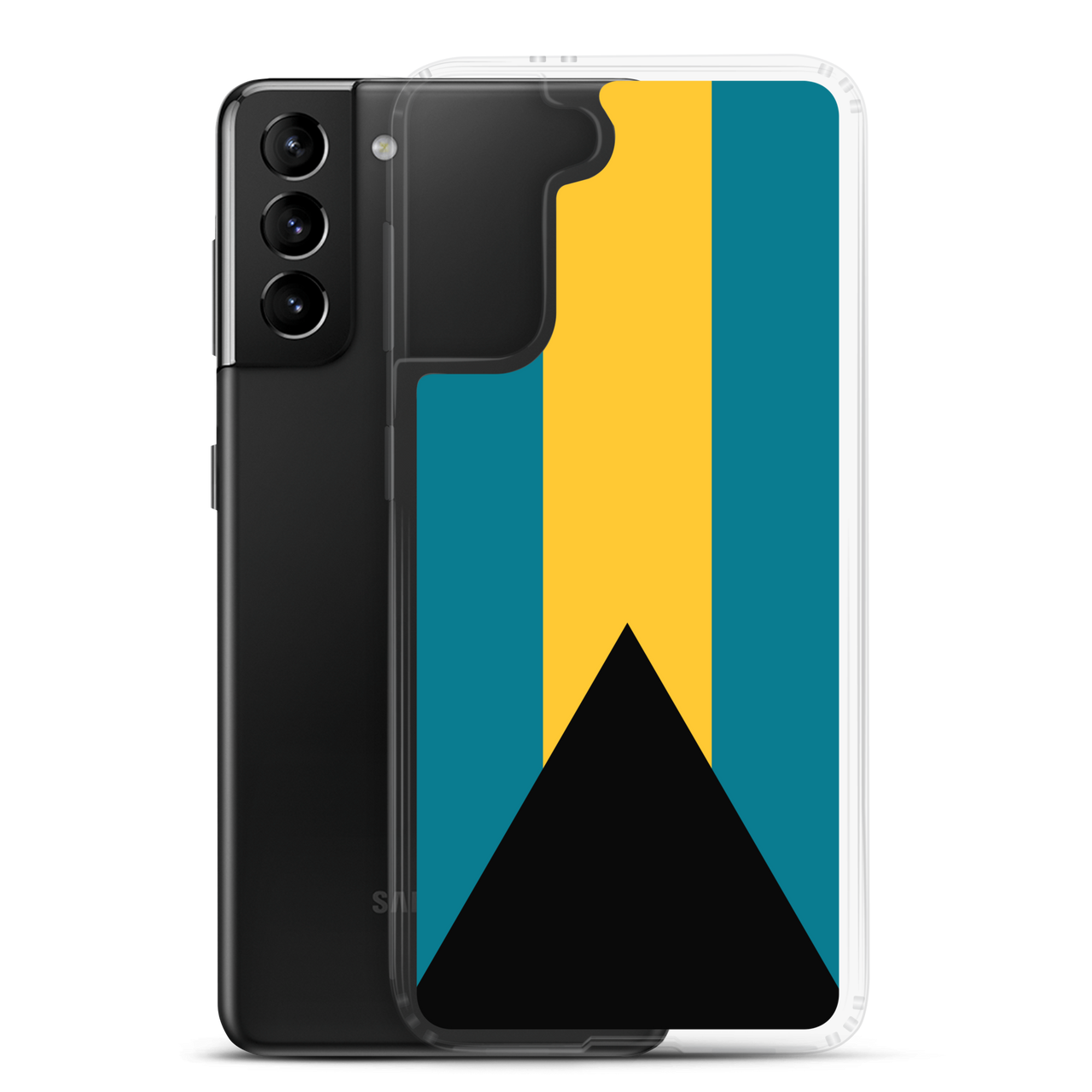 Bahamas Flag Clear Case for Samsung®