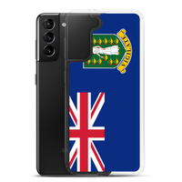 Thumbnail for British Virgin Islands Flag Clear Case for Samsung®