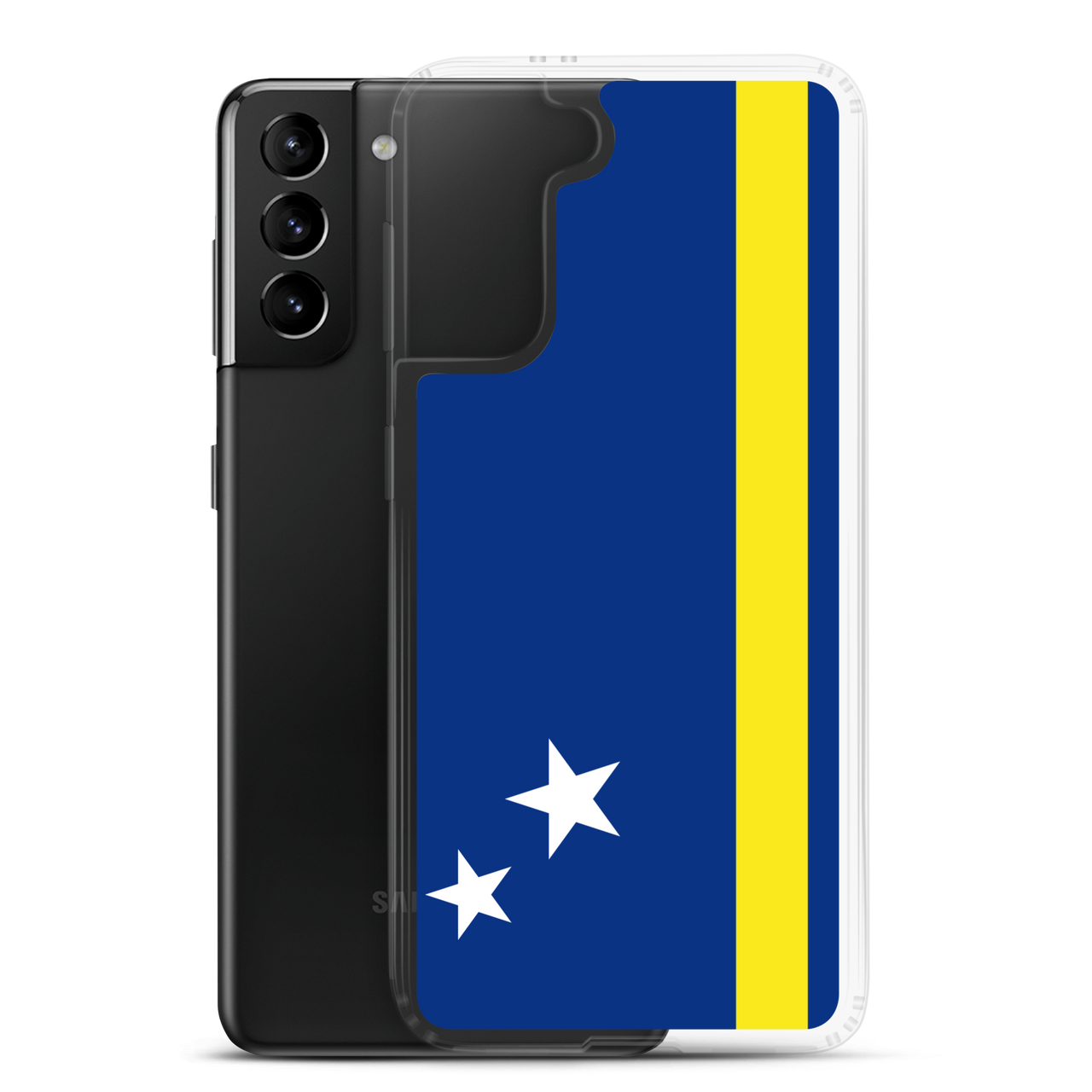 Curacao  Flag Clear Case for Samsung®