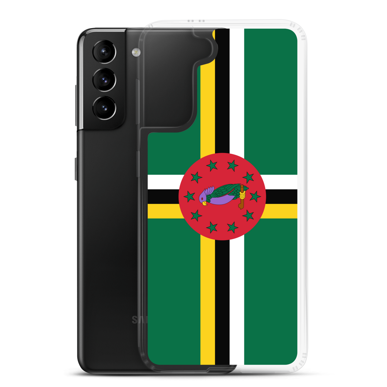 Dominica Flag Clear Case for Samsung®