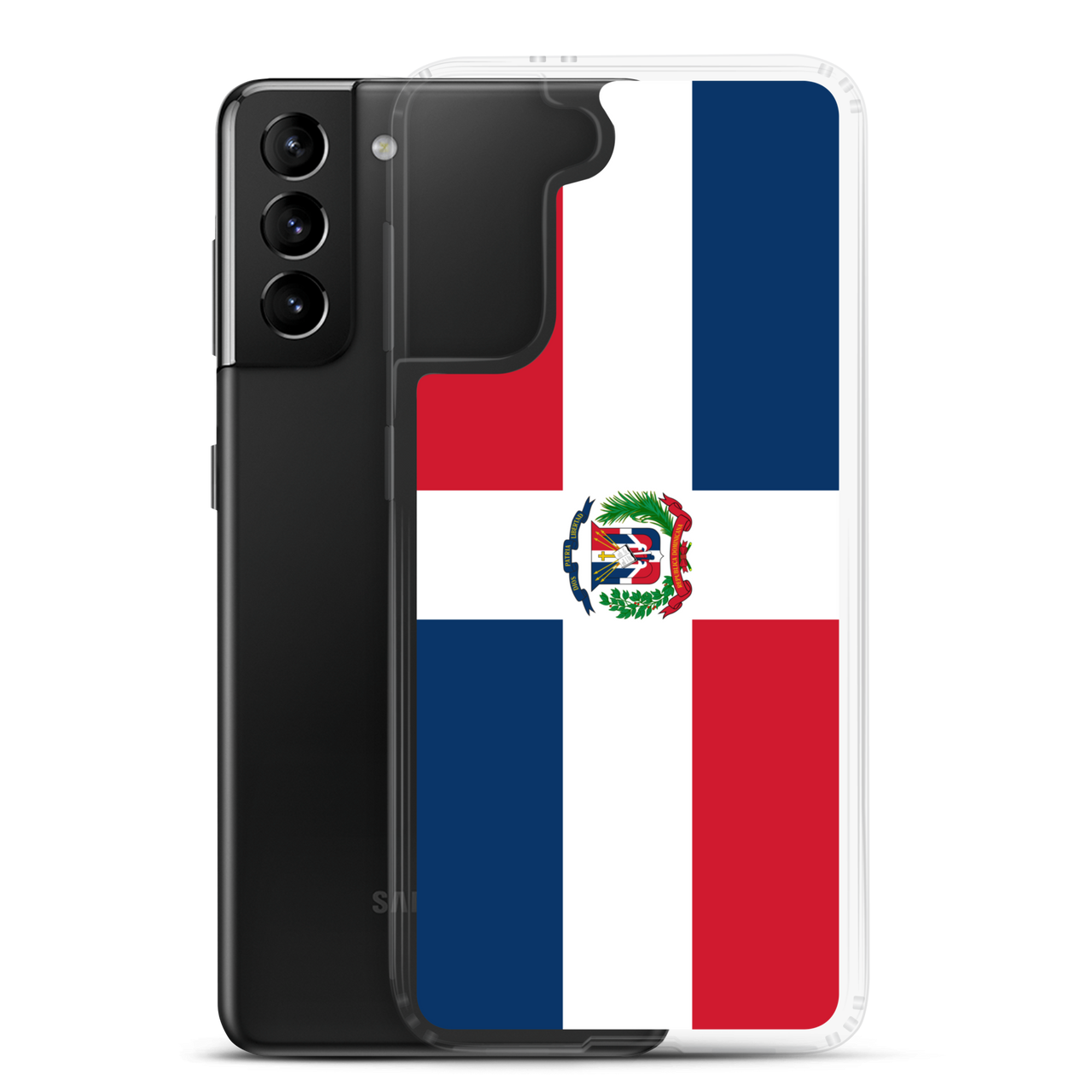 Dominican Republic Flag Clear Case for Samsung®