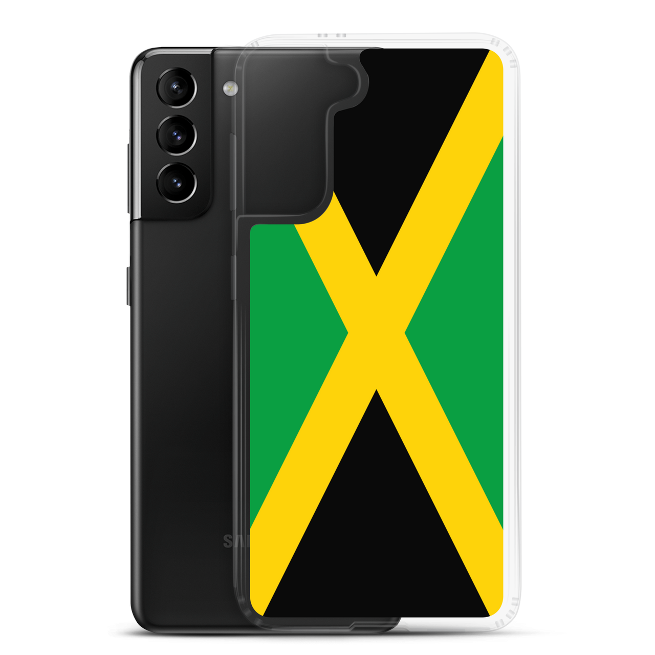 Jamaican Flag Clear Case for Samsung®