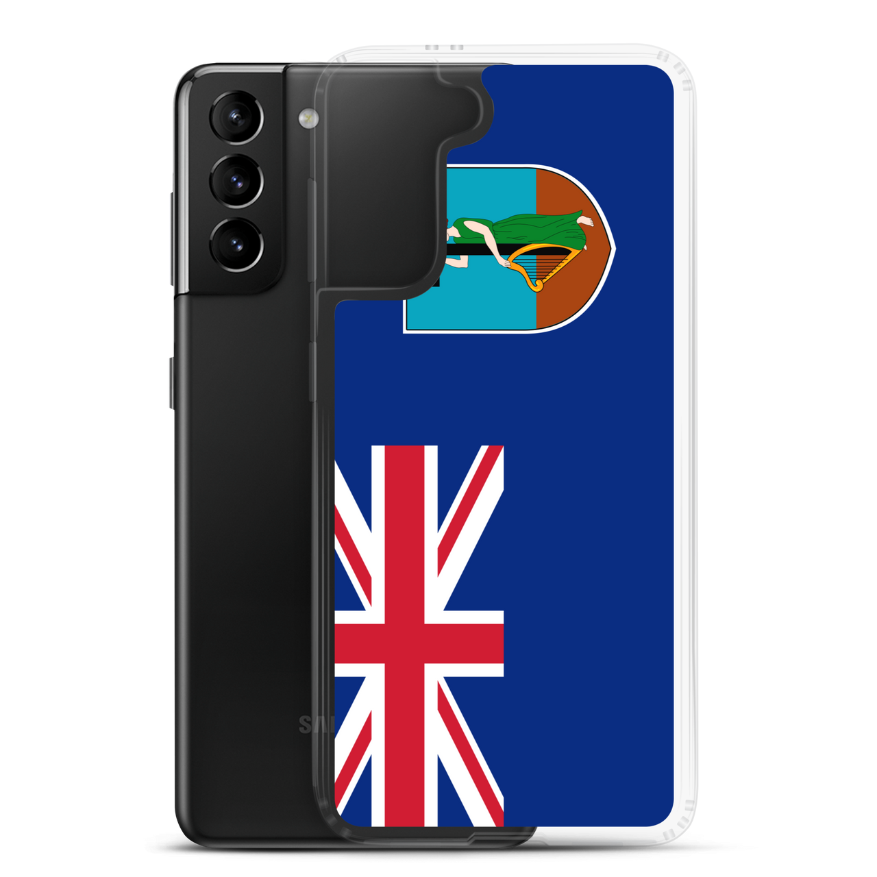 Montserrat Flag Clear Case for Samsung®