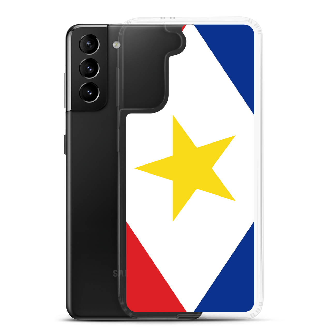 Saba Flag Clear Case for Samsung®