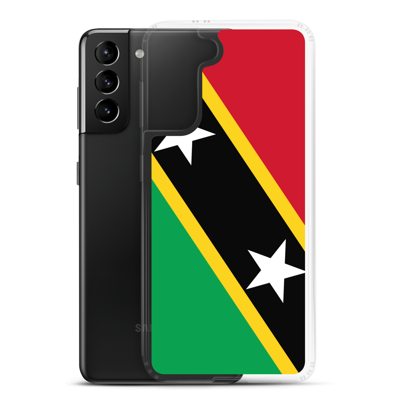 St. Kitts and Nevis Flag Clear Case for Samsung®