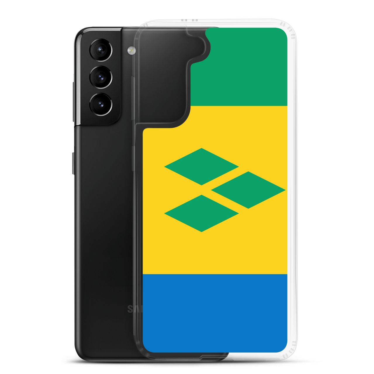 St. Vincent and the Grenadines Flag Clear Case for Samsung®