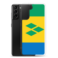 Thumbnail for St. Vincent and the Grenadines Flag Clear Case for Samsung®