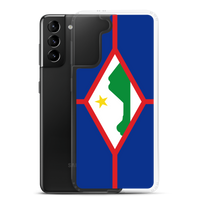 Thumbnail for Sint Eustatius Flag Clear Case for Samsung®