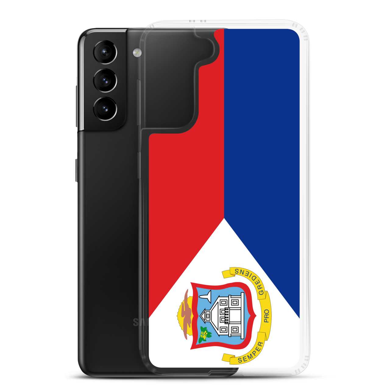 Sint Maarten Flag Clear Case for Samsung®