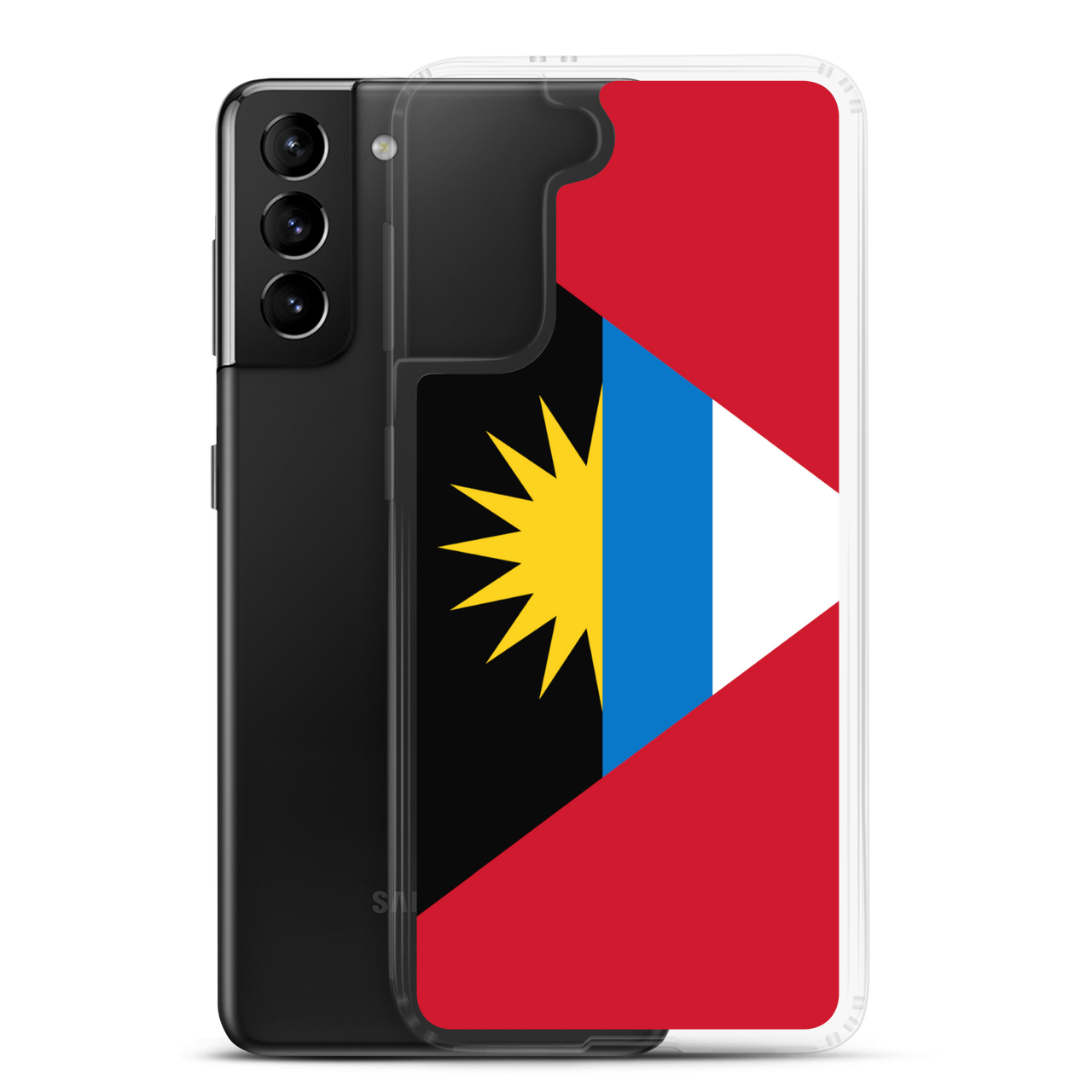 Antigua and Barbuda Flag Clear Case for Samsung®