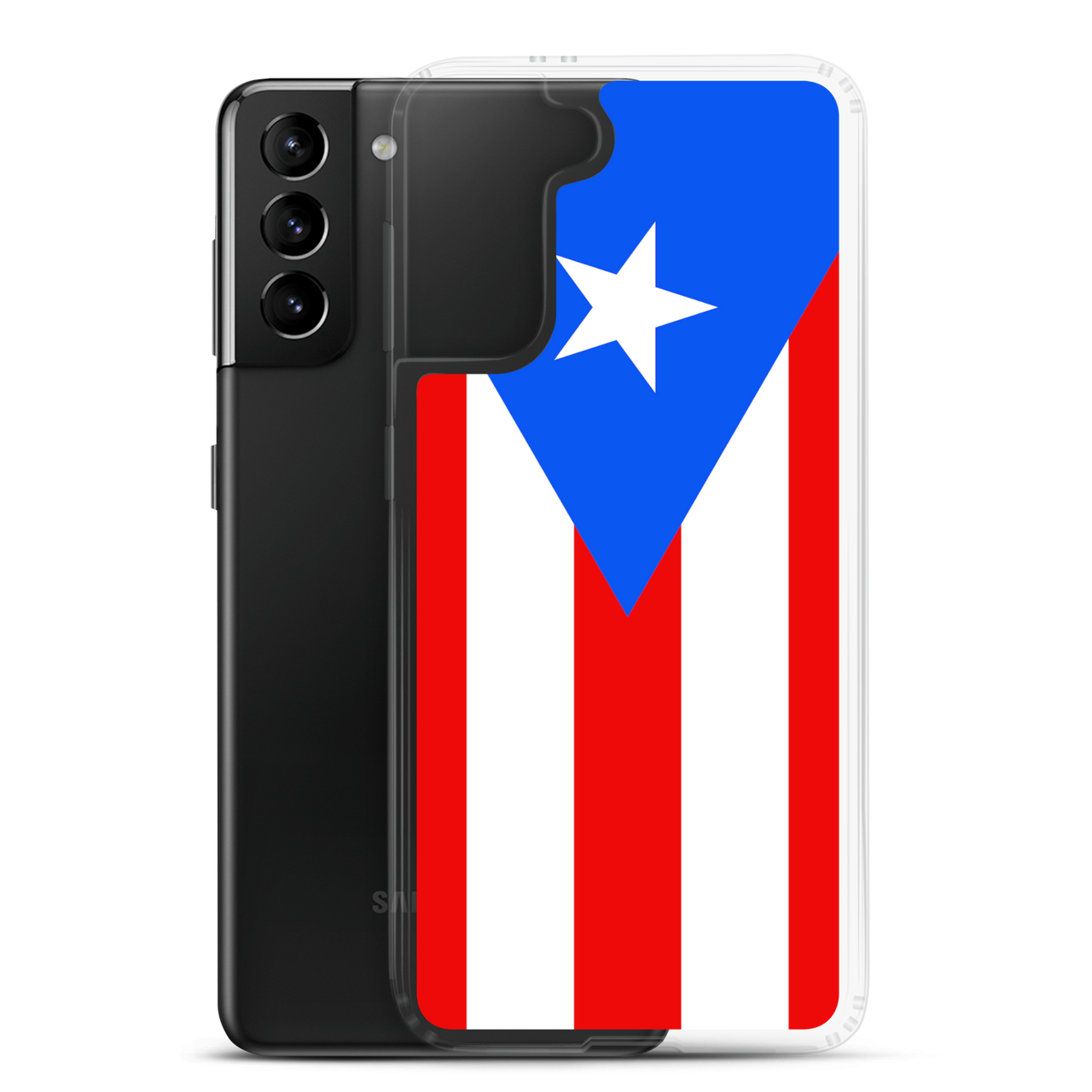 Puerto Rico Flag Clear Case for Samsung®