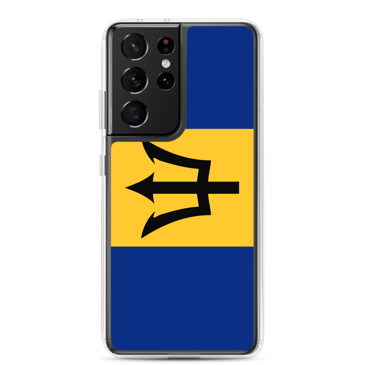 Barbados Flag Clear Case for Samsung®