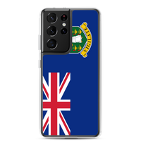 Thumbnail for British Virgin Islands Flag Clear Case for Samsung®