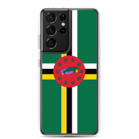 Thumbnail for Dominica Flag Clear Case for Samsung®