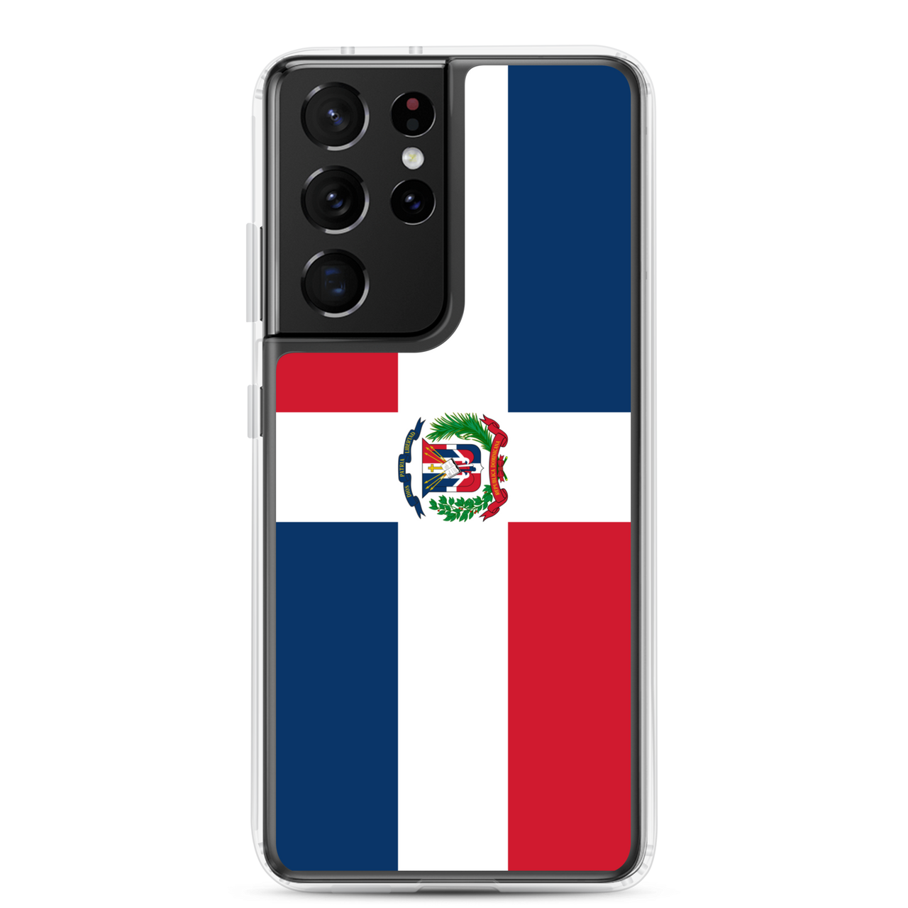 Dominican Republic Flag Clear Case for Samsung®