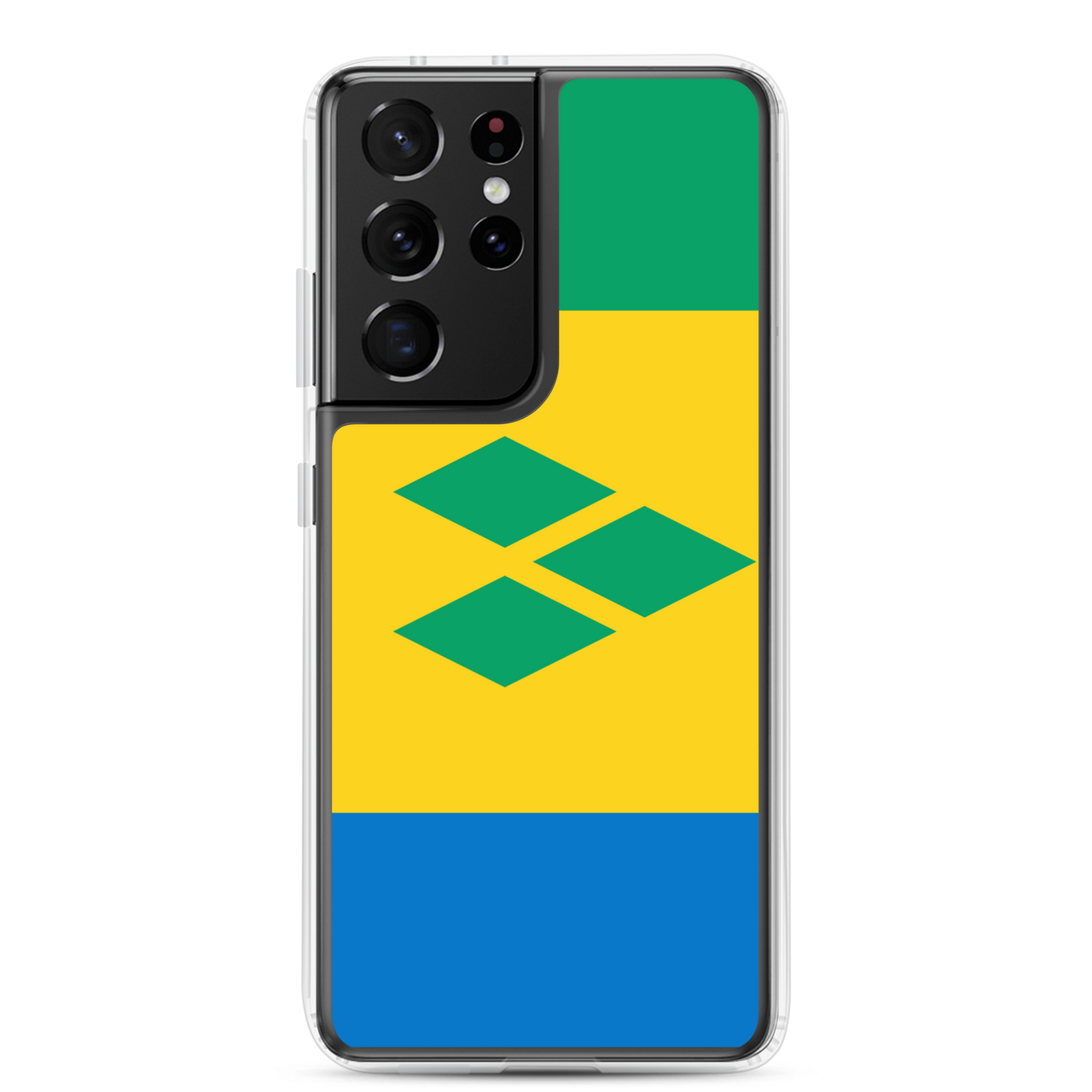 St. Vincent and the Grenadines Flag Clear Case for Samsung®