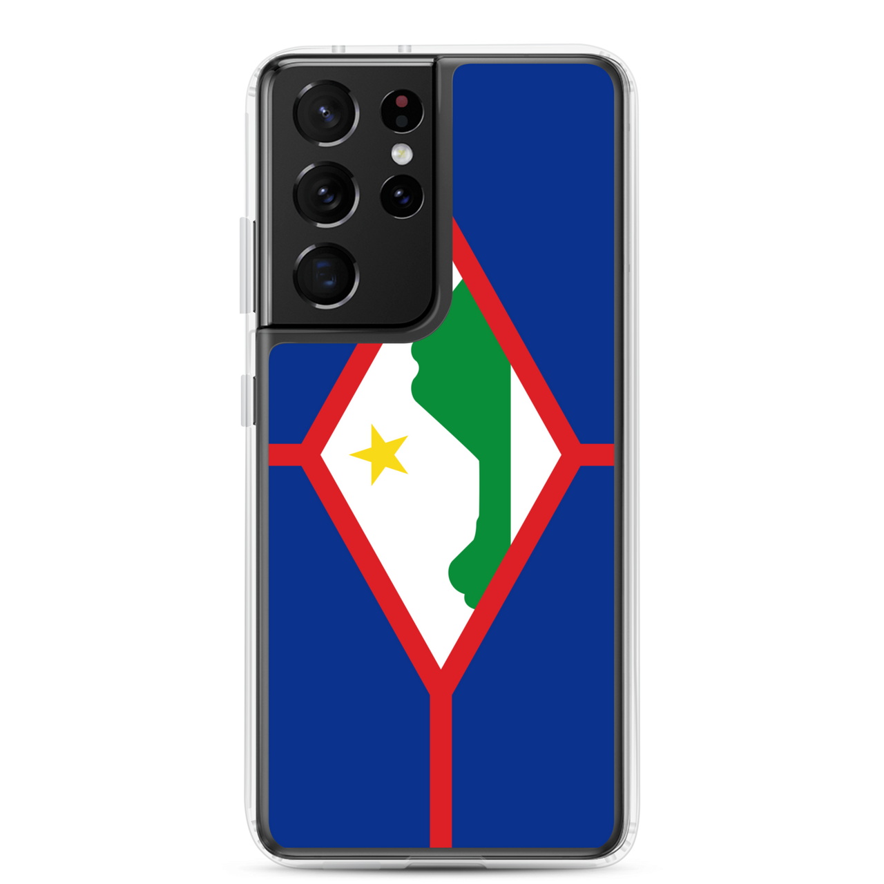 Sint Eustatius Flag Clear Case for Samsung®